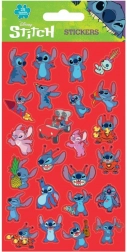 Autocollants Lilo et Stitch rouges, 25 pièces