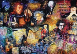 Puzzle Grands compositeurs 500 pièces