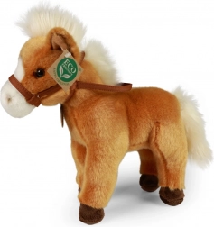Rappa cheval en peluche brun debout 30 cm éco-responsable