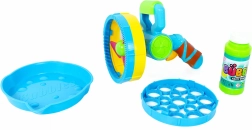 Grande pistolet à bulles avec liquide à bulles