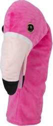 Marionnette à main flamant rose en peluche Nature Planet