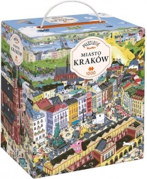 Puzzle Puzzlove Ville de Cracovie 1000 pièces