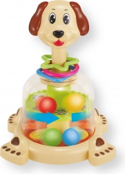 Manège mécanique à billes – chien