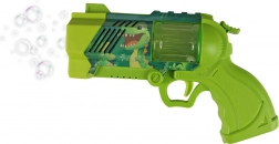 Pistolet à bulles dinosaure avec lumière – vert