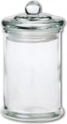 Bocal en verre pour aliments 330 ml avec couvercle