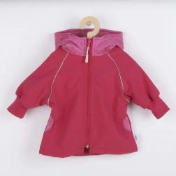 Veste softshell pour bébé New Baby rose