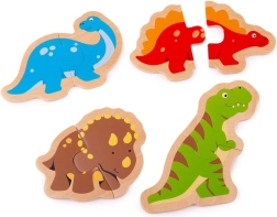 Puzzle en bois dinosaures pour enfants