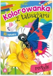 Tatouage papillon – coloriages et tatouages lavables