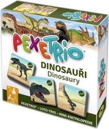 Jeu Pexetrio Dinosaures – jeu de société didactique