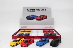 Lotus Emira modèle de voiture en métal 1:34 avec pull-back et portes ouvrantes