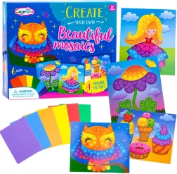 Mosaïque en mousse créative chouette – A