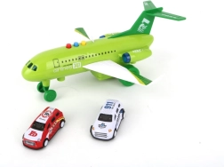 Avion 1:16 à inertie avec lumières et sons