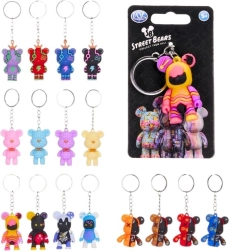 Porte-clés 3D Street Bear – 16 variantes