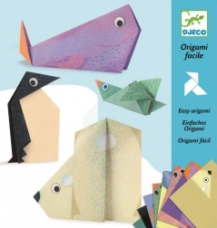 Animaux polaires en origami Djeco