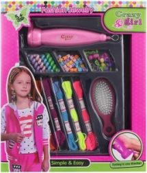 Tresseur manuel de perles et de fils pour cheveux