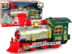 Locomotive de Noël avec Lumières et Sons sur Piles