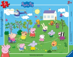 Ravensburger puzzle à encastrer Peppa Pig, 11 pièces