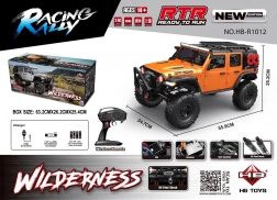 Voiture radiocommandée WILDERNESS RTR 1:10 orange