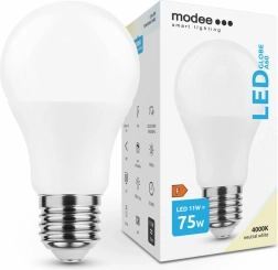 Modee Smart Lighting Ampoule LED Globe E27 11 W blanc neutre