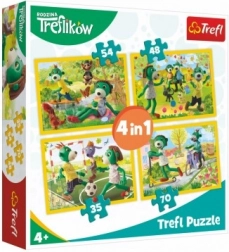 Puzzle 4-en-1 Famille TREFLIK
