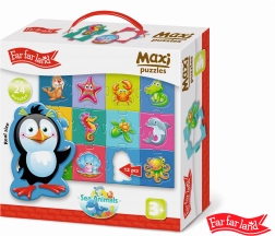 Far Far Land maxi puzzle Animaux marins 24 pièces