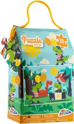 Puzzle dinosaures 30 pièces 29 × 18 cm