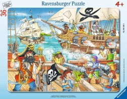 Ravensburger puzzle Bataille en haute mer 36 pièces