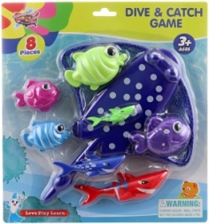 Pêche aux petits poissons – jeu d’eau pour enfants