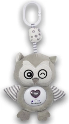 Jouet suspendu en peluche Baby Mix hibou