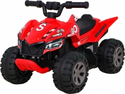 Quad électrique pour enfants The Fastest avec moteur 25 W – Rouge