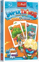 Mistigri SUPERTHINGS – jeu de cartes pour enfants TREFL (25 cartes)