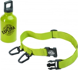 Navir Explora gourde en aluminium avec ceinture