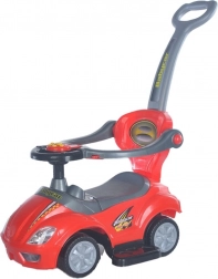 Draisienne pour enfants avec tige de guidage 3‑en‑1 BABY MIX Mega Car rouge