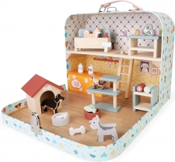 Maison pour animaux de compagnie dans une valisette 2Kids Toys