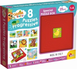 Puzzle progressifs bébés 8 en 1 LISCIANI