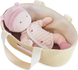 Doudou Jolijou Poupée Pola dans son sac pour poussette 28 cm