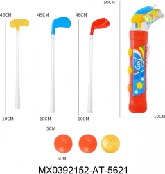 Set de golf pour enfants dans une valisette