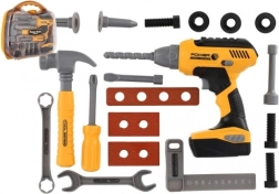 Ensemble d’outils pour enfants avec perceuse électrique