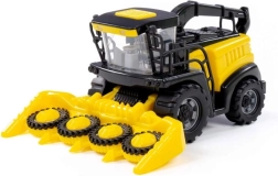 Moissonneuse à inertie jaune – machine agricole pour enfants avec tuyau orientable