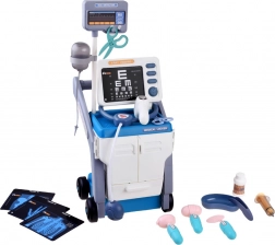 Chariot médical pour petit docteur avec sons et accessoires
