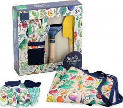 Vilac set d’outils de jardin pour enfants dans une boîte illustrée