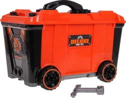 Set valise pour bricoleurs / atelier 2‑en‑1 + accessoires