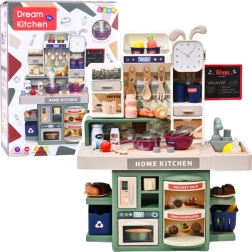 Cuisine pour enfants avec vapeur, lumières et sons – 33 accessoires