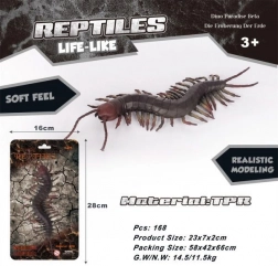 Énorme mille-pattes en caoutchouc