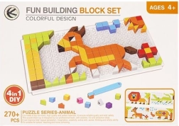Puzzle pour enfants 4en1 animaux 270 pièces