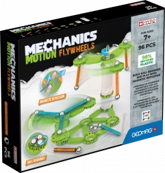 Geomag Mechanics Motion Flywheels – jeu de construction 96 pièces