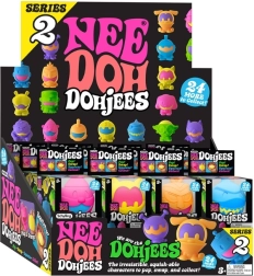 Schylling NeeDoh Dohjees série 2 monstres à presser de collection