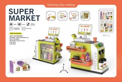 mini supermarché avec accessoires
