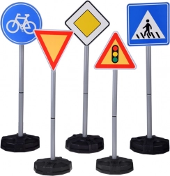 Ensemble éducatif de panneaux routiers pour enfants