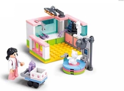 Jeu de construction Sluban Metropolis Ambulance pour animaux de compagnie